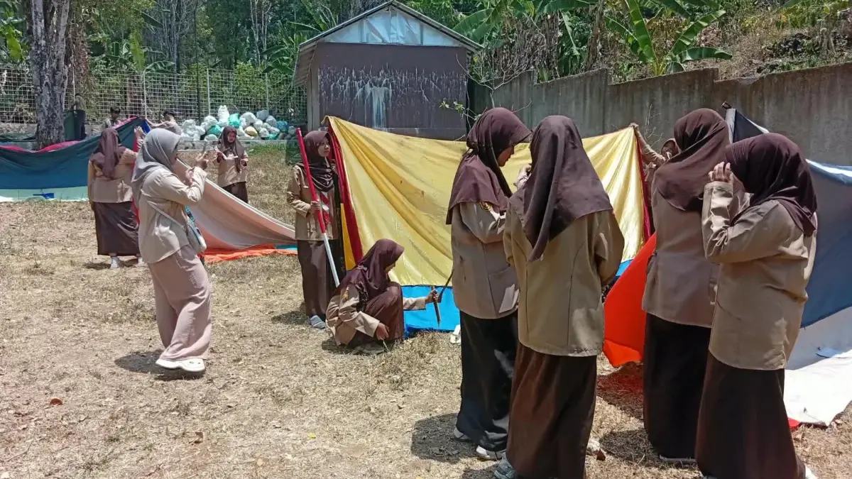 Fun Camp Madrasah Aliyah Islamic Center Kabupaten Cirebon, Rabu (16/9) di Harendong Buana, Kabupaten Kuningan