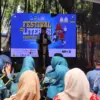 Bupati membuka Festival Literasi di Perpustakaan Kabupaten Cirebon