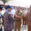 Bupati Cirebon Imron menerima kunjungan Menteri Pendidikan Dasar dan Menengah (Mendikdasmen) Abdul Mu\'ti di SD