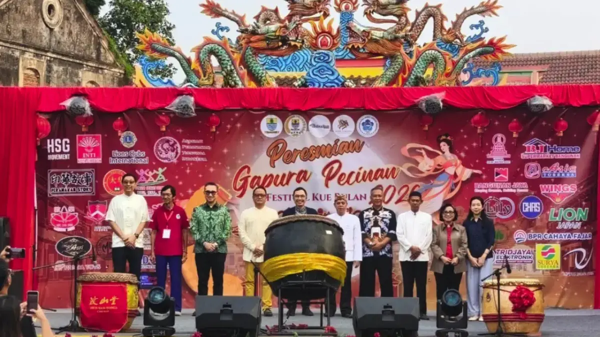 Peresmian Gapura Pecinan dan Festival Kue Bulan 2026