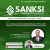 Program tersebut dijadwalkan mengudara pada Rabu, 23 September 2026, mulai pukul 10.05 WIB hingga selesai mela