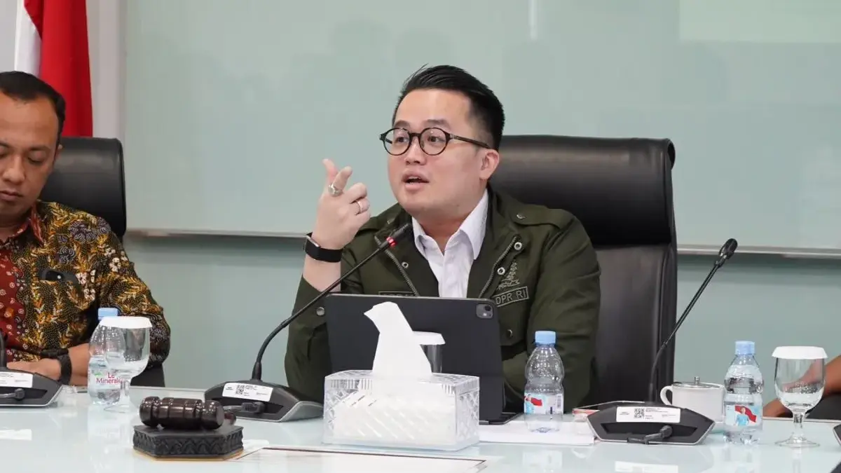 Anggota Komisi I DPR RI Abraham Sridjaja. ANTARA/HO-DPR RI