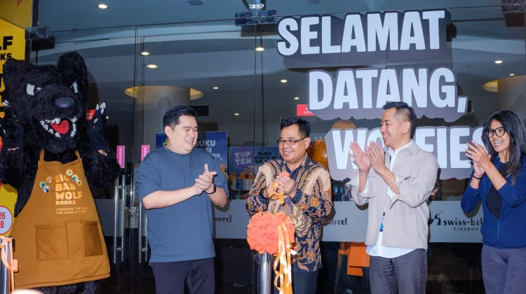 Bazar Buku Terbesar Dunia Big Bad Wolf Debut di Cirebon, Perayaan Satu Dekade Perluas Akses Literasi Pembukaan Big Bad Wolf (BBW) Books pada Kamis 24 September 2026 (Foto: Dok. BBW Books)