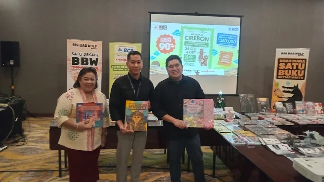 Big Bad Wolf (BBW) Books, bazar buku internasional terbesar di dunia, untuk pertama kalinya akan menyambangi C
