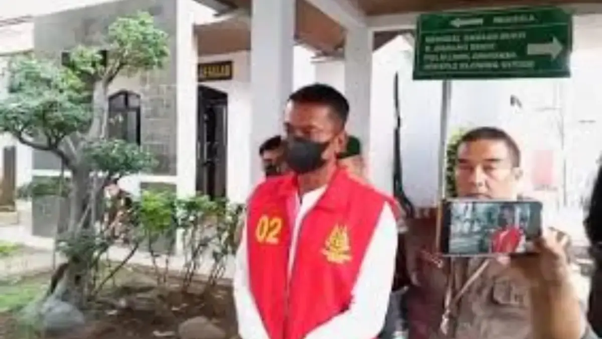 Kejaksaan Negeri (Kejari) Subang menetapkan Kepala Desa Parigimulya, Kecamatan Cipunagara, Kabupaten Subang be