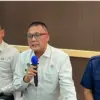 Kepala Kanwil Ditjenpas Jawa Barat Yudi Suseno di Lapas Kelas IIA Cibinong, Kabupaten Bogor, Jawa Barat, Kamis