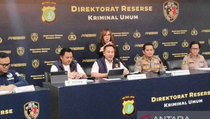 Wakil Direktur Reserse Kriminal Umum (Wadirreskrimum) Polda Metro Jaya AKBP I Dewa Putu Gede Anom Danujaya (te