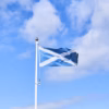 Bendera Skotlandia. (Unplash)