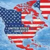 Postingan Trump yang menampilkan bendera AS menyelimuti wilayah Kanada hingga Greenland. (Truth Social/@realDo