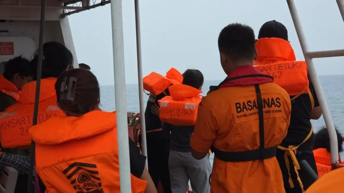 Sejumlah Keluarga yang hilang di Perairan Selat Sunda, sekitar kawasan Taman Nasional Ujung Kulon (TNUK), Pand