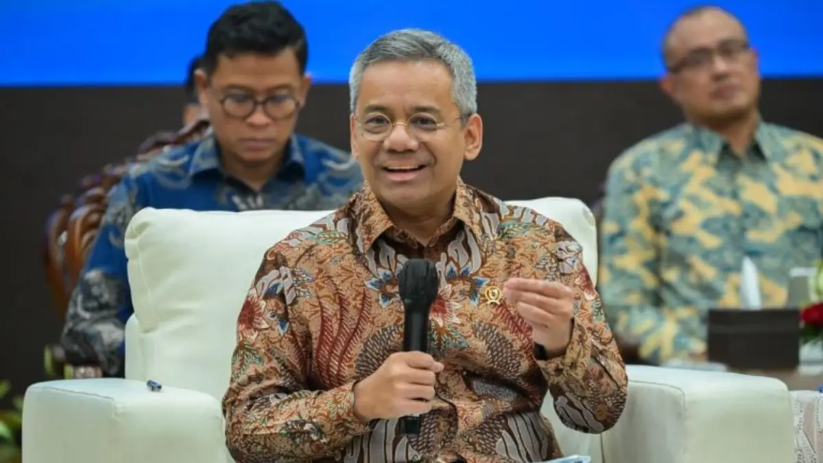 Menteri Keuangan RI, Suahasil Nazara, memimpin konferensi pers APBN KITA, Jumat (18/9/2026). Foto: Kemenkeu.
