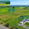 Ilustrasi lahan yang disiapkan untuk rencana pembangunan TPST di Desa Palimanan Barat, Kecamatan Gempol, Kabup