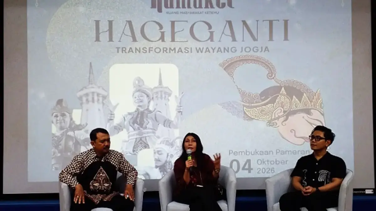 Dinas Kebudayaan Yogyakarta Gelar Rumaket 2026: Usung Tema "Hageganti" dan Transformasi Wayang Dinas Kebudayaan Yogyakarta Gelar Rumaket 2026: Usung Tema "Hageganti" dan Transformasi Wayang