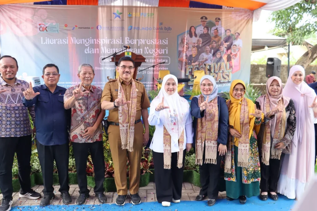 Buka Festival Literasi 2026, Pemkot Cirebon Dorong Budaya Membaca dan Berpikir Kritis