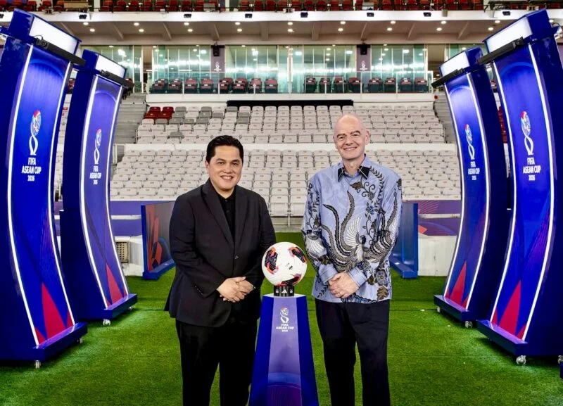Presiden FIFA Gianni Infantino Tinjau Langsung Kesiapan SUGBK Jelang Final Indonesia vs Thailand