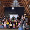 Anak Desa Wisata Pulesari Belajar Kelola Sampah Living Lab UGM Siapkan Generasi Penjaga Pariwisata
